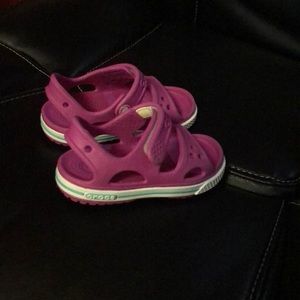 Purple Toddler Crocs